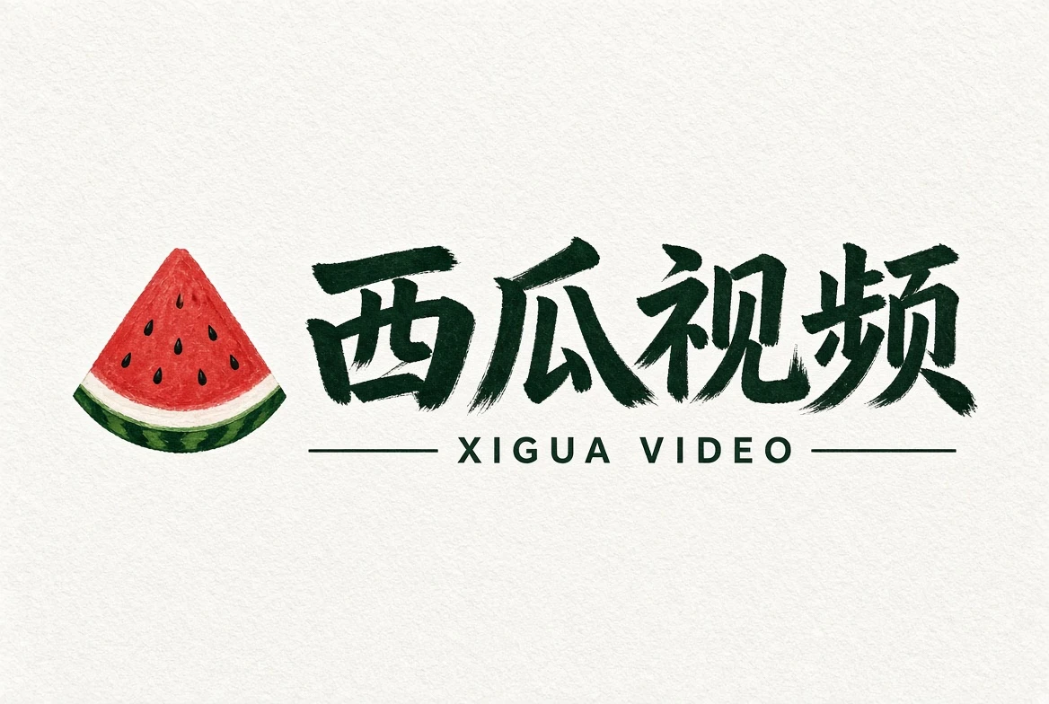 西瓜视频品牌标识